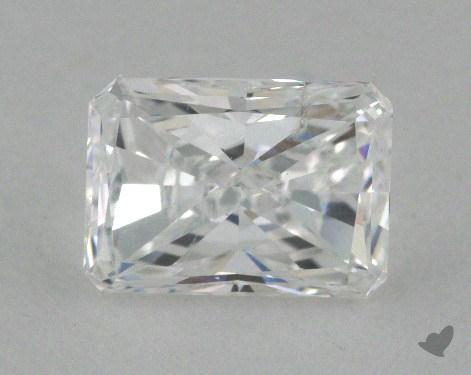 0.85 Carat D-SI2 Radiant Cut Diamond 