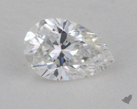 0.35 Carat E-VS1 Pear Cut Diamond 