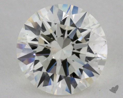 2.05 Carat I-SI1 Excellent Cut Round Diamond 