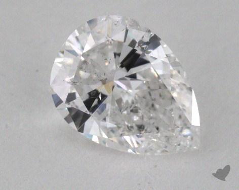 1.04 Carat D-I1 Pear Cut Diamond 