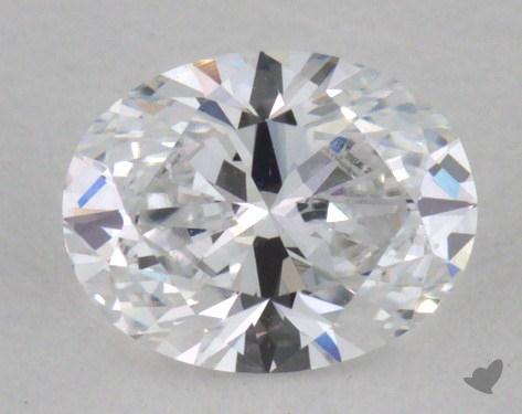 0.40 Carat D-VS1 Oval Cut Diamond 