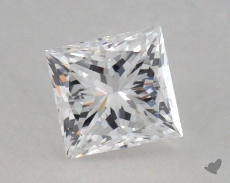 0.50 Carat D-SI2 Princess Cut Diamond 