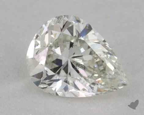 0.86 Carat I-SI1 Pear Cut Diamond 