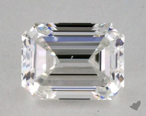 0.91 Carat E-SI1 Emerald Cut Diamond 