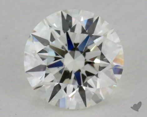 0.52 Carat H-VVS2 Excellent Cut Round Diamond 