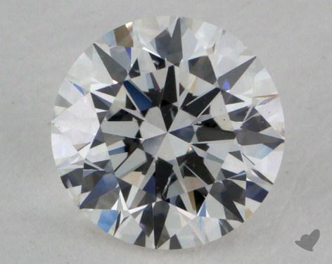 0.72 Carat F-SI1 Excellent Cut Round Diamond 