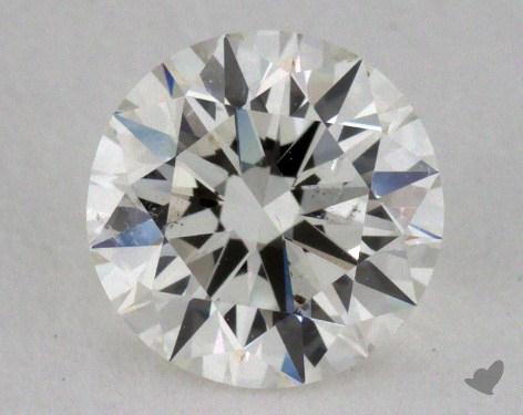 0.81 Carat H-SI1 Excellent Cut Round Diamond 