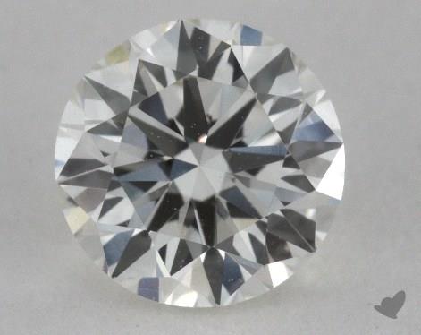 0.50 Carat J-VVS2 Very Good Cut Round Diamond 