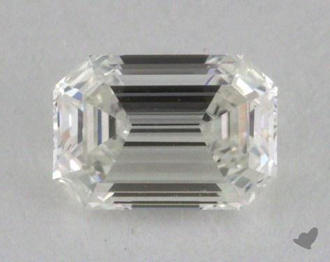0.51 Carat H-VVS1 Emerald Cut Diamond 