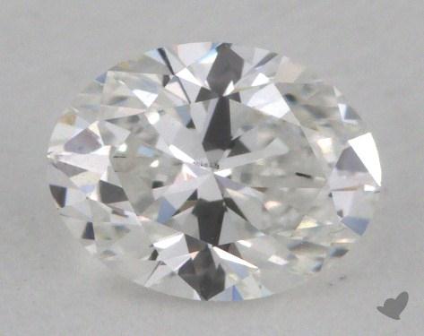 0.50 Carat E-SI1 Oval Cut Diamond 