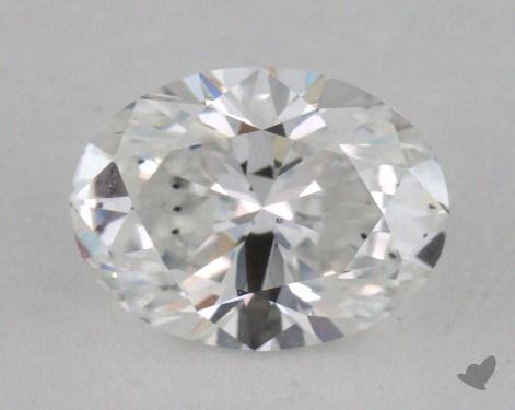 0.71 Carat E-SI1 Oval Cut Diamond 