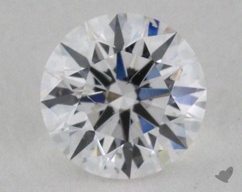 0.53 Carat E-SI1 Excellent Cut Round Diamond 