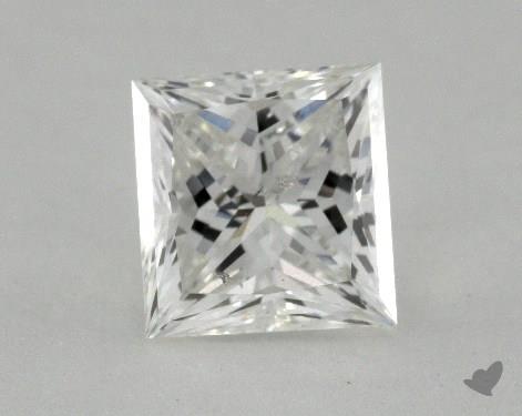 1.38 Carat G-I1 Princess Cut Diamond 