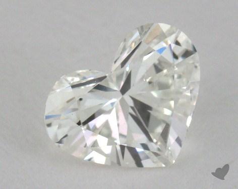 1.12 Carat H-SI1 Heart Cut Diamond 