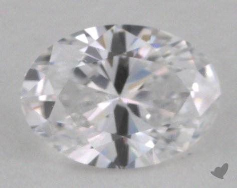 0.51 Carat D-IF Oval Cut Diamond 