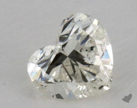 0.33 Carat J-SI2 Heart Cut Diamond 