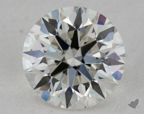 0.80 Carat I-SI1 Very Good Cut Round Diamond 