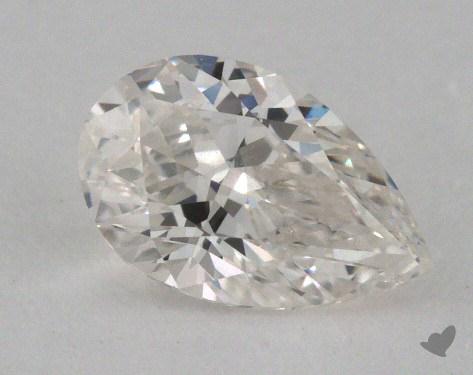 0.73 Carat G-IF Pear Cut Diamond 