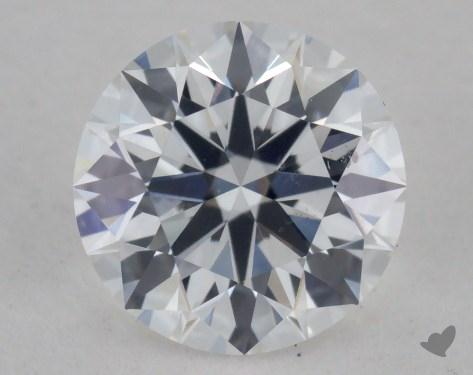 0.58 Carat D-SI1 True Hearts<sup>TM</sup> Ideal Diamond 