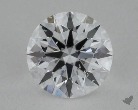 0.79 Carat D-SI2 True Hearts<sup>TM</sup> Ideal Diamond 