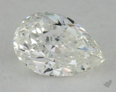 0.91 Carat G-SI1 Pear Cut Diamond 