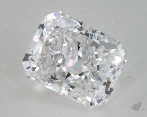 2.07 Carat D-IF Radiant Cut Diamond 