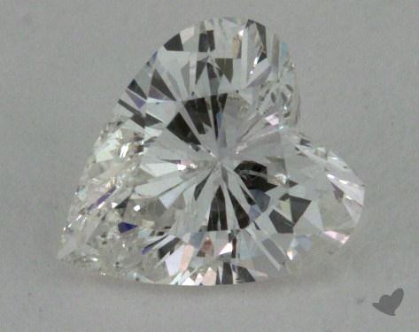 0.78 Carat G-SI2 Heart Cut Diamond 