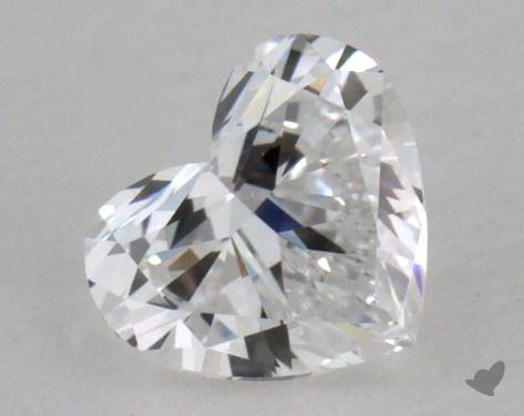 0.34 Carat D-VS1 Heart Cut Diamond 
