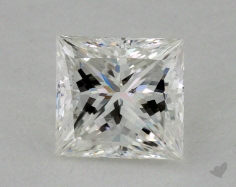 1.00 Carat H-SI1 Princess Cut Diamond 