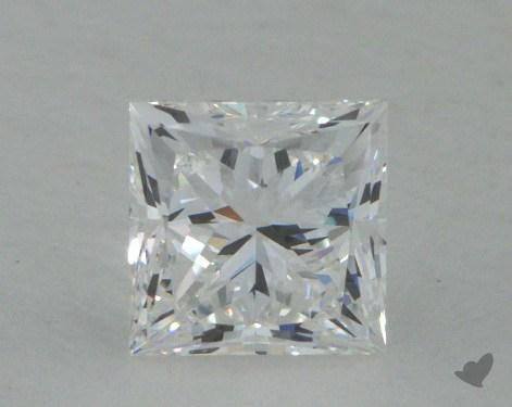 0.83 Carat F-SI1 Princess Cut Diamond 
