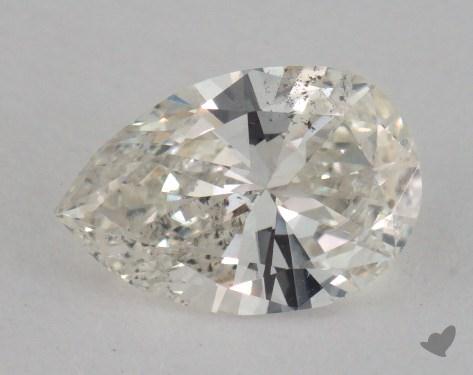 0.82 Carat I-I1 Pear Cut Diamond 