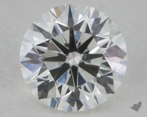 0.56 Carat H-SI1 Excellent Cut Round Diamond 