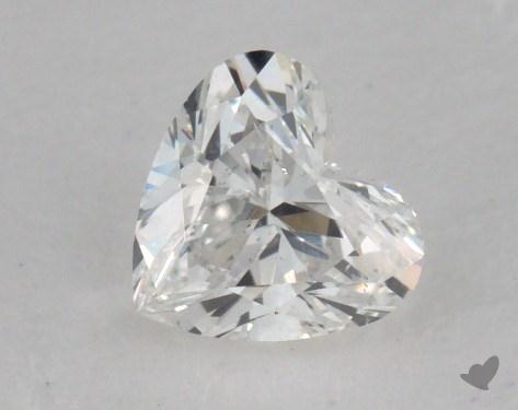0.52 Carat G-SI1 Heart Cut Diamond 