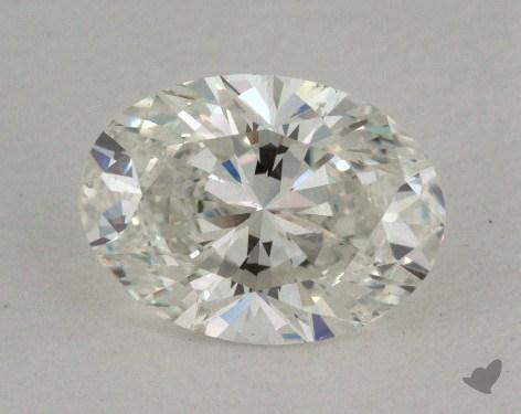 1.03 Carat H-SI1 Oval Cut Diamond 