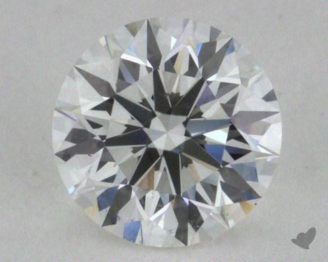 0.90 Carat F-SI1 Excellent Cut Round Diamond 