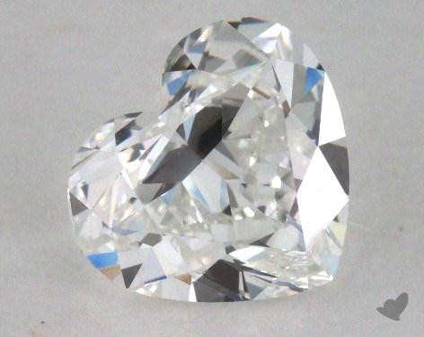 1.50 Carat G-VVS2 Heart Cut Diamond 
