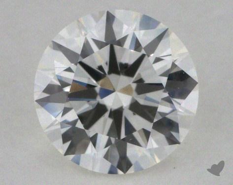 0.90 Carat H-VVS2 Excellent Cut Round Diamond 