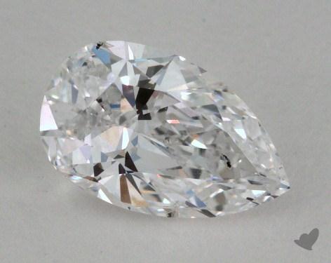 0.64 Carat E-SI2 Pear Cut Diamond 