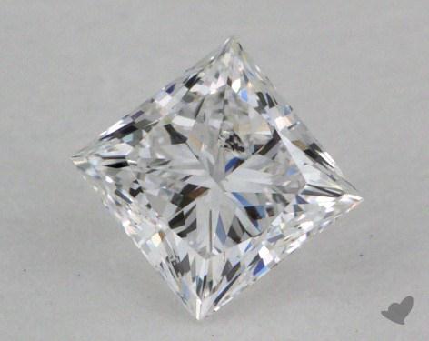 0.40 Carat D-I1 Princess Cut Diamond 
