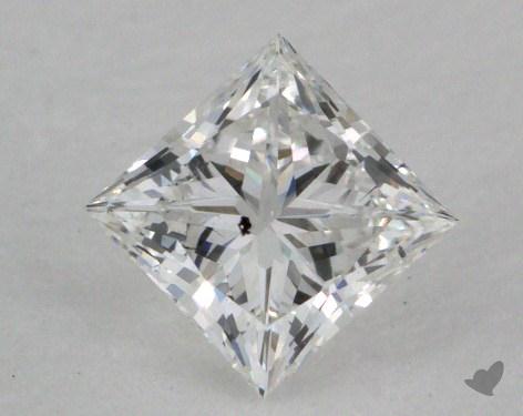 0.42 Carat D-SI2 Princess Cut Diamond 
