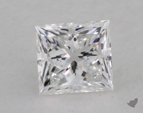 0.52 Carat D-IF Princess Cut Diamond 