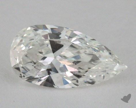 1.33 Carat G-SI1 Pear Cut Diamond 