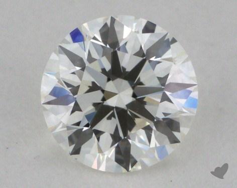 0.54 Carat H-VVS1 Ideal Cut Round Diamond 