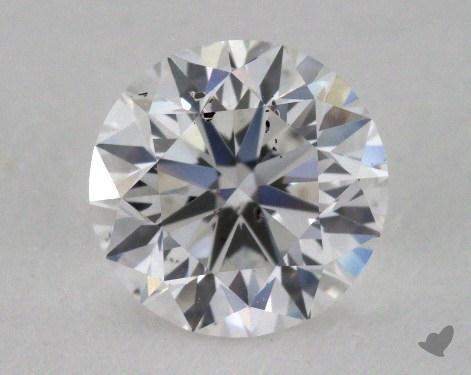 0.90 Carat F-SI2 Round Diamond 