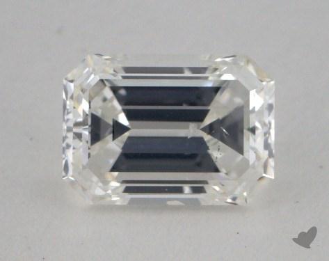 0.70 Carat F-SI2 Emerald Cut Diamond 