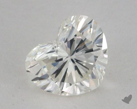 1.55 Carat J-SI1 Heart Cut Diamond 