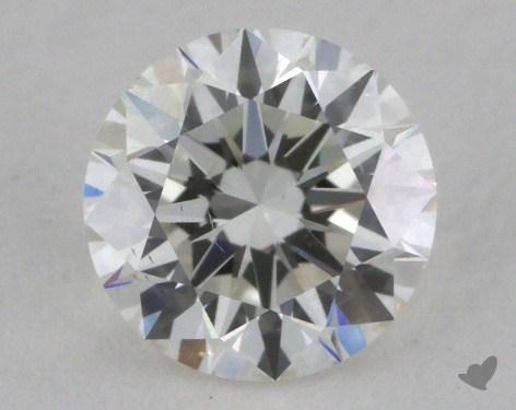 0.71 Carat G-SI1 Round Diamond 