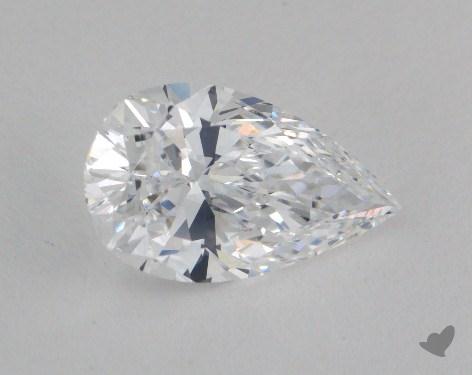 1.70 Carat D-IF Pear Cut Diamond 