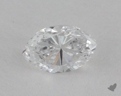 0.54 Carat D-SI2 Marquise Cut Diamond 