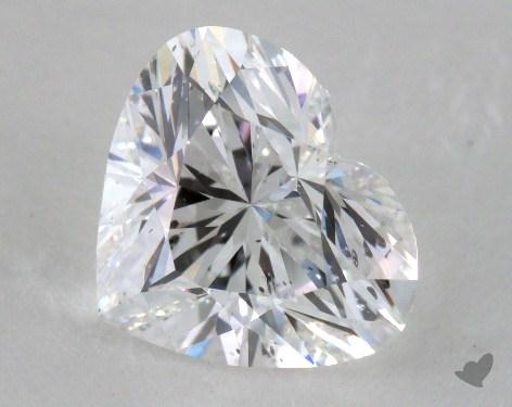 2.00 Carat E-SI2 Heart Cut Diamond 